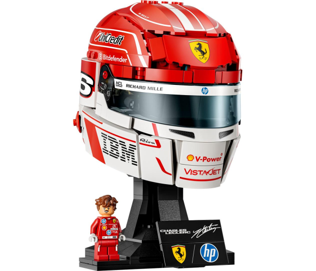 LEGO EDITIONS 43014 Kask Charles Leclerc Scuderia Ferrari HP - 1517900 - zdjęcie 3